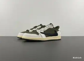 Low Air Jordan Scott DZ7866-2001 1 Fragment OG x x (KIDS)Travis 0422